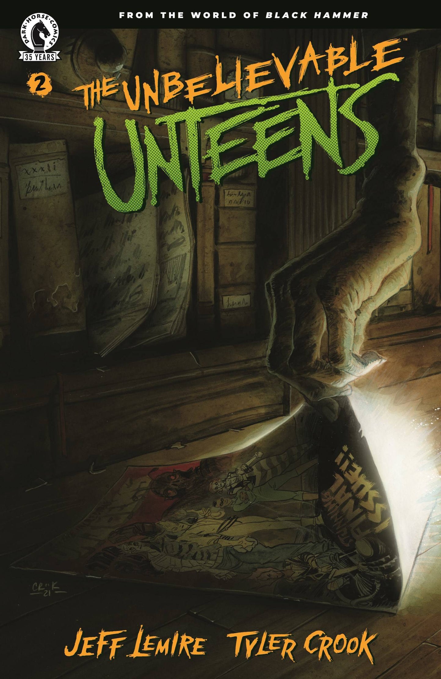 DARK HORSE COMICS COMIC BOOK UNBELIEVABLE UNTEENS WORLD OF BLACK HAMMER #2 (OF 4) CVR A C
