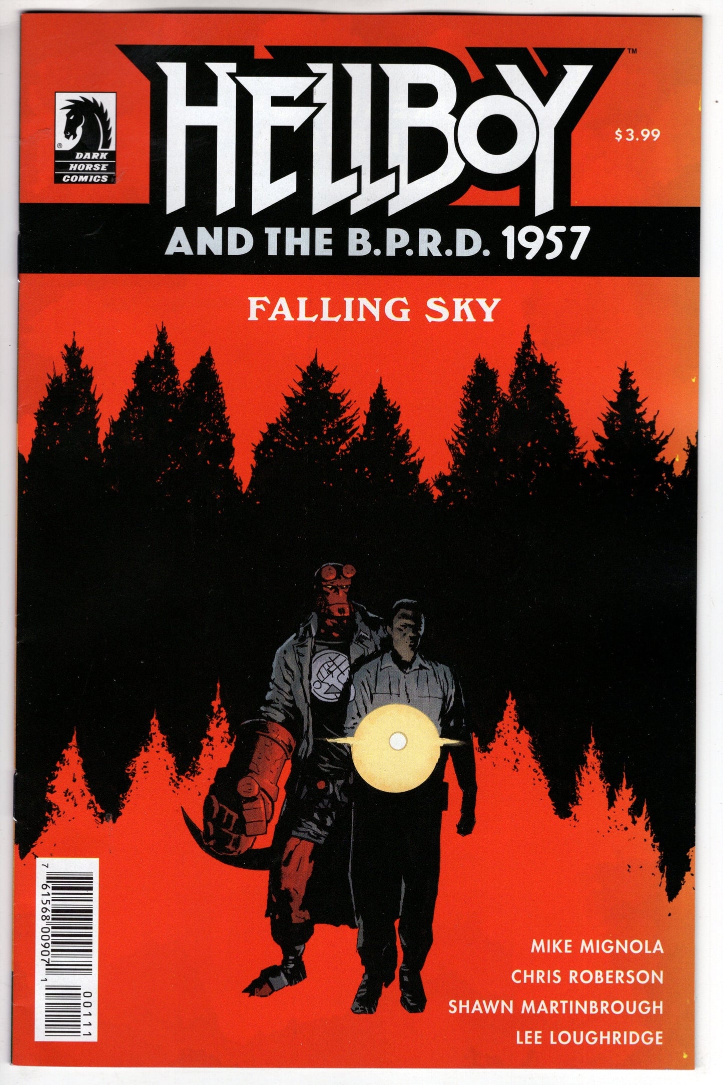DARK HORSE COMICS COMIC BOOK VF/NM HELLBOY & THE BPRD 1957 FALLING SKY (ONE-SHOT)