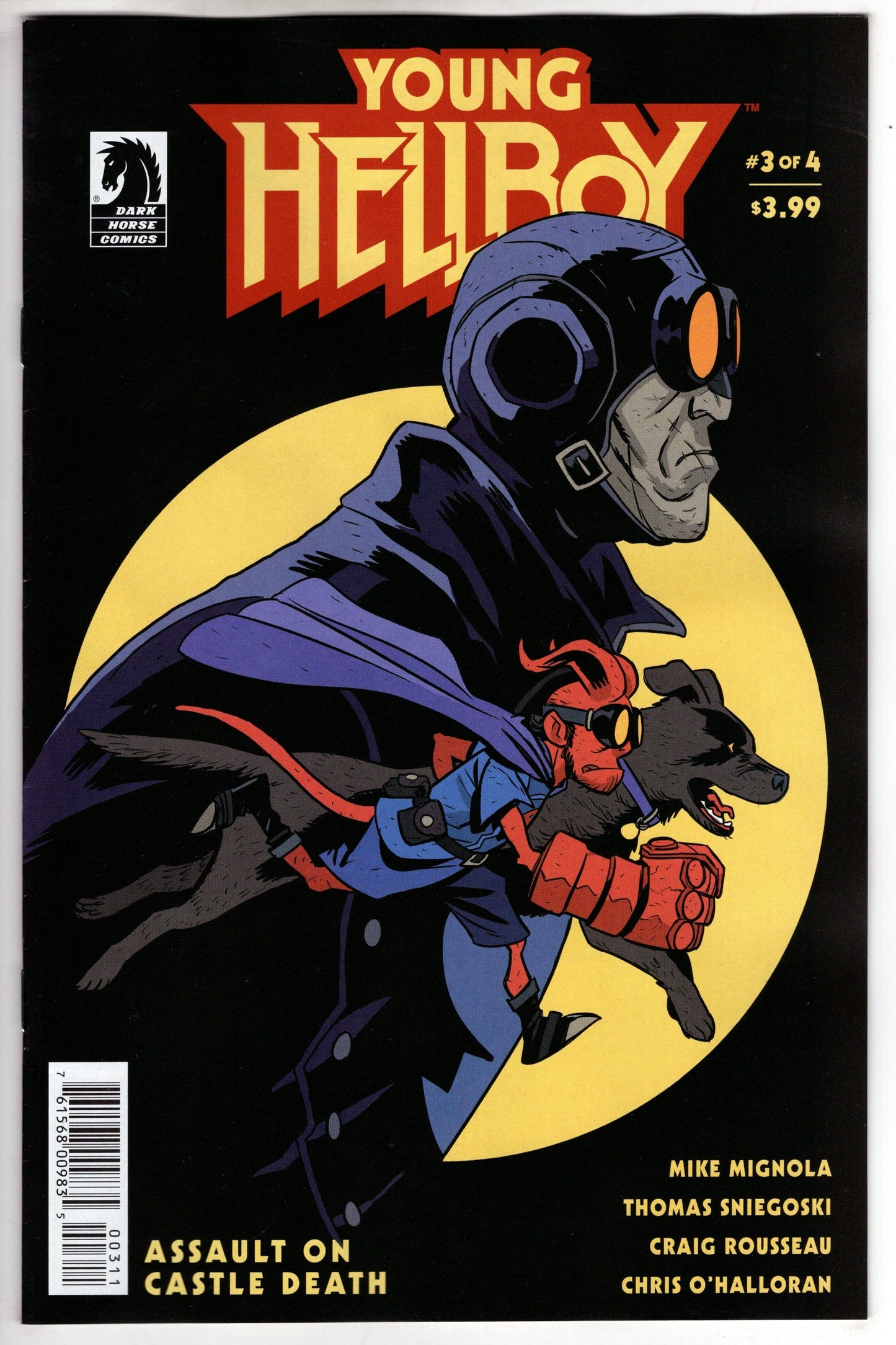 DARK HORSE COMICS COMIC BOOK Young Hellboy Assault On Castle Death #3 (Of 4) Cover A Smith