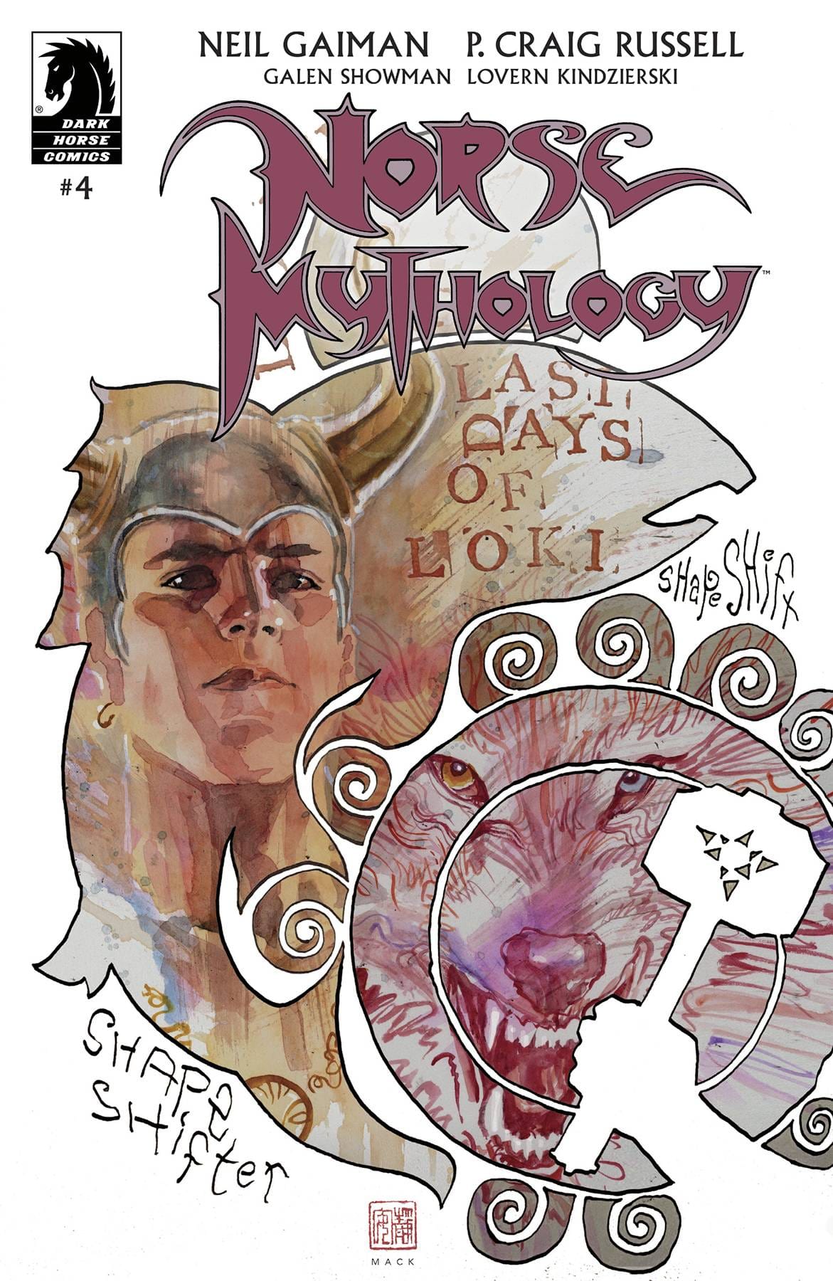 DARK HORSE COMICS COMIC BOOKS NORSE MYTHOLOGY III #4 (OF 6) CVR B MACK (MR)