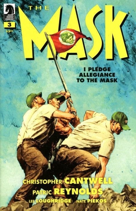 DARK HORSE COMICS DARK HORSE COMICS MASK I PLEDGE ALLEGIANCE TO THE MASK #3 (OF 4) CVR A REYNOLD NM