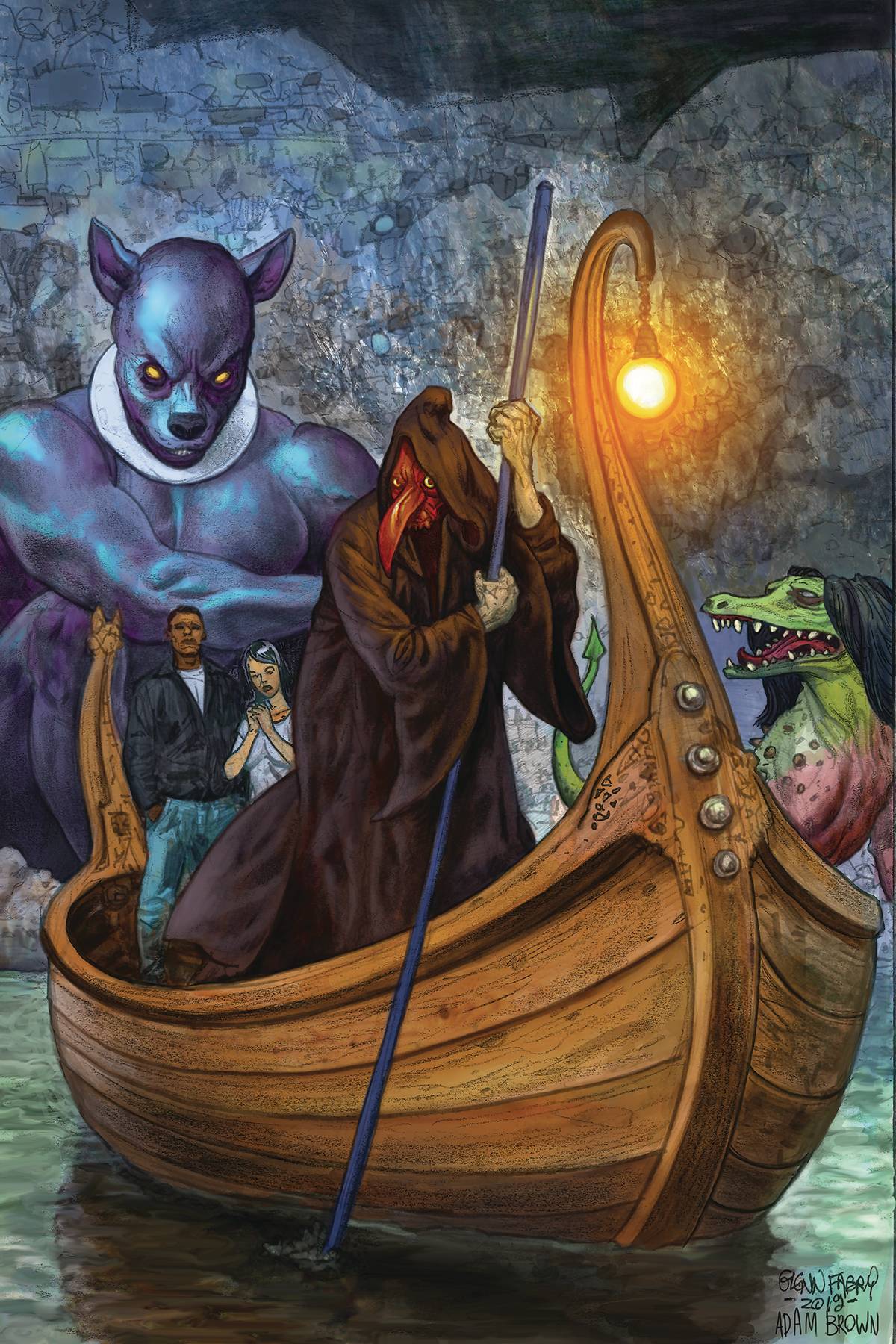 DARK HORSE COMICS DARK HORSE COMICS NEIL GAIMAN AMERICAN GODS MOMENT OF STORM #4 CVR A FABRY (MR