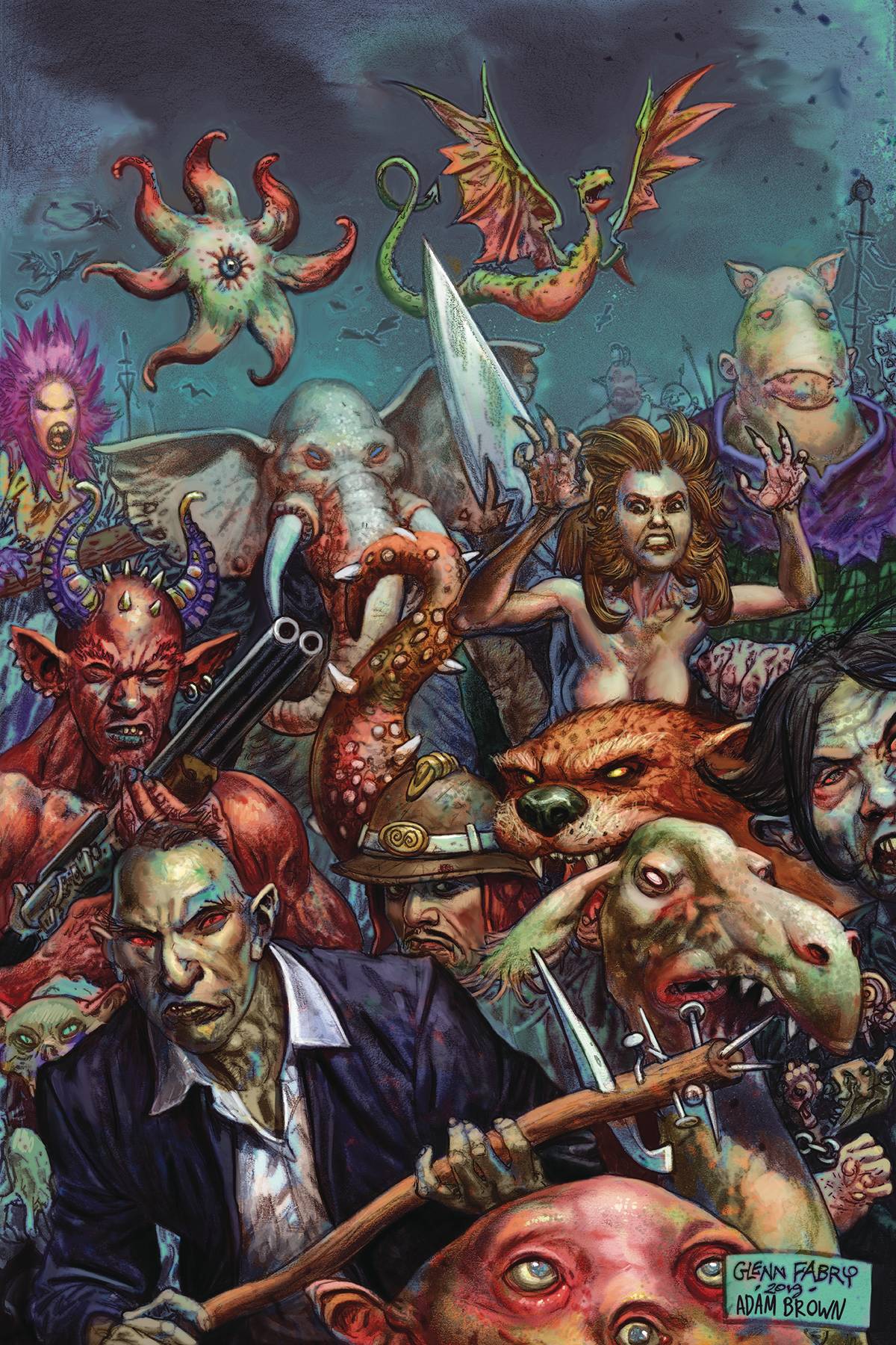 DARK HORSE COMICS DARK HORSE COMICS NEIL GAIMAN AMERICAN GODS MOMENT OF STORM #6 CVR A FABRY (MR