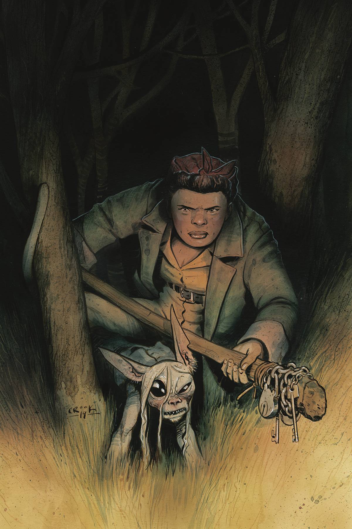 DARK HORSE COMICS DARK HORSE COMICS TALES FROM HARROW COUNTY DEATHS CHOIR #1 (OF 4) CVR B CROOK