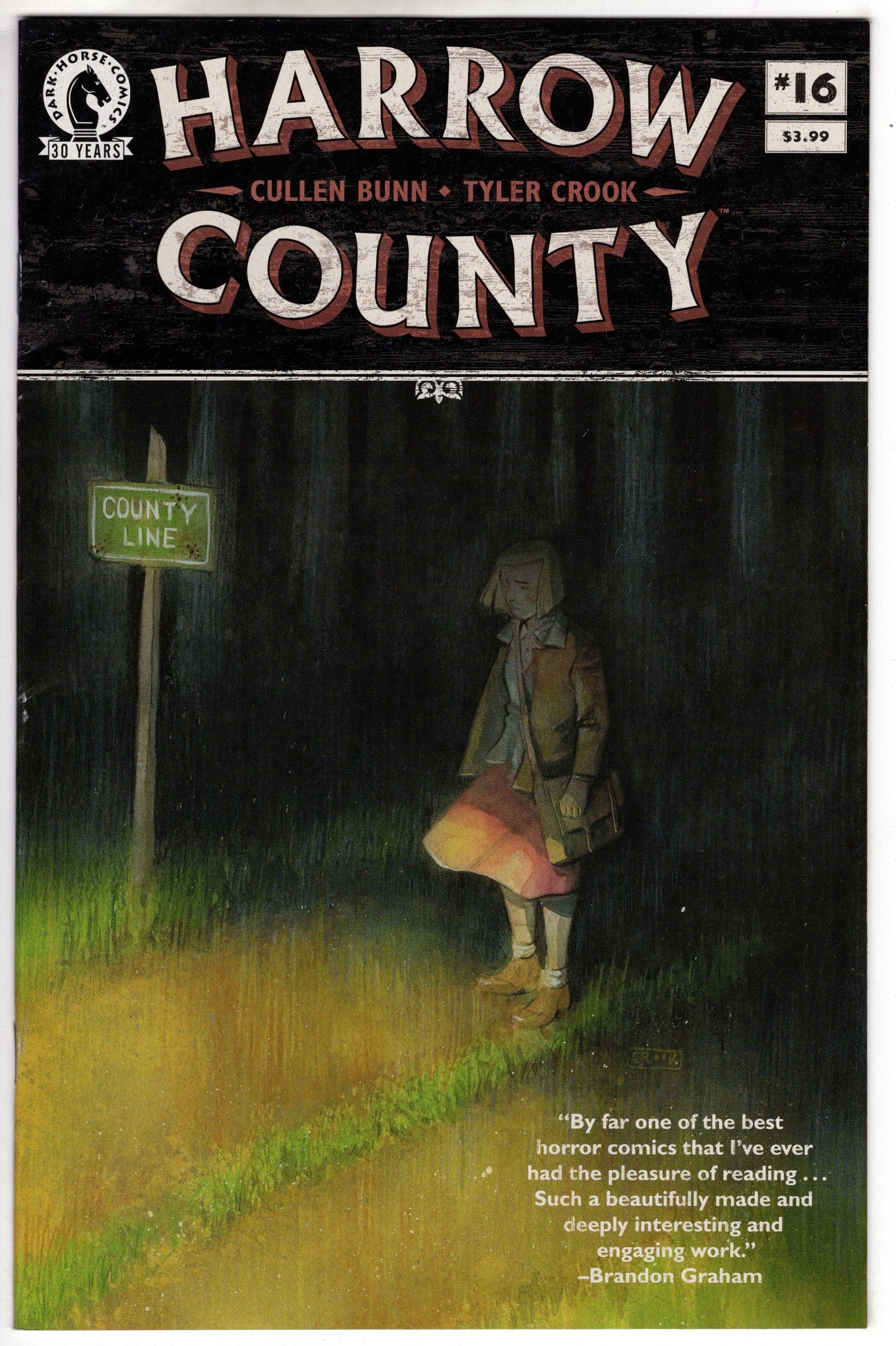 DARK HORSE COMICS HARROW COUNTY #16