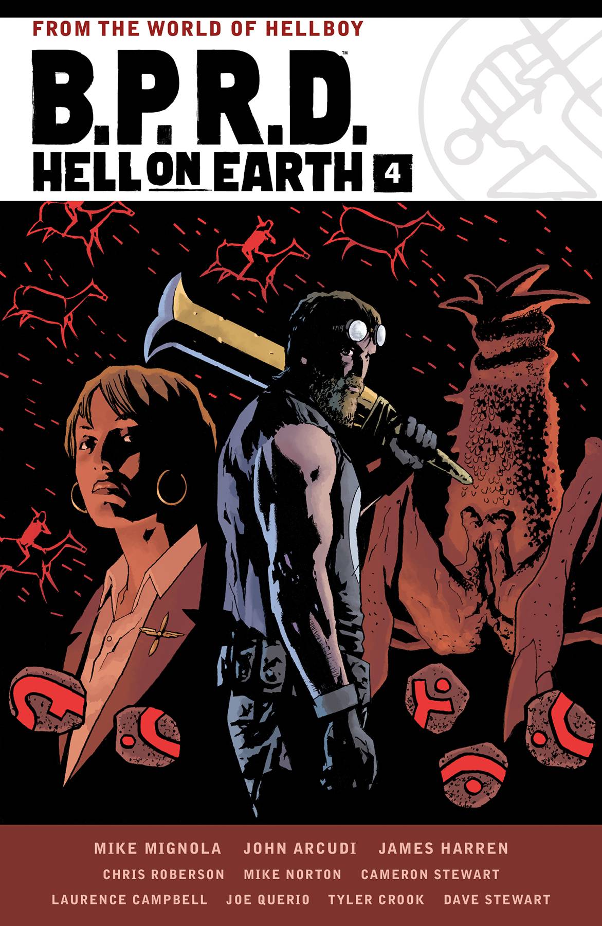 DARK HORSE COMICS trade BPRD HELL ON EARTH OMNIBUS TP VOL 04