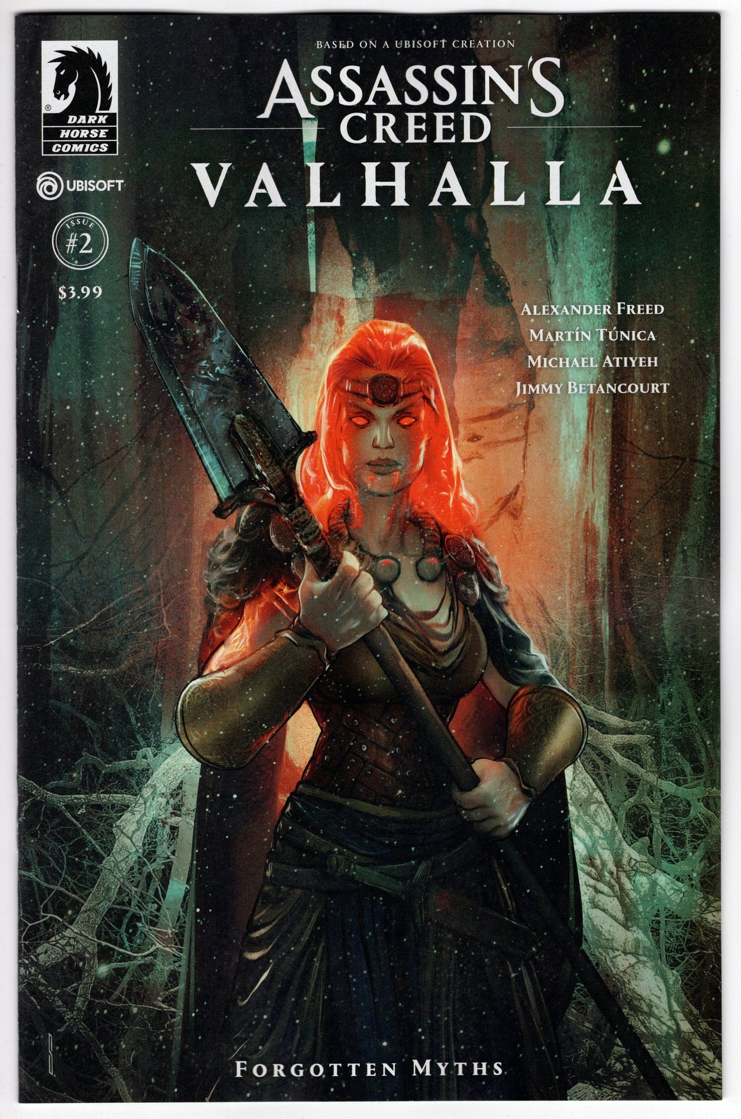 DARK HORSE COMICS TRADE VF/NM ASSASSINS CREED VALHALLA FORGOTTEN MYTHS #2 (OF 3)