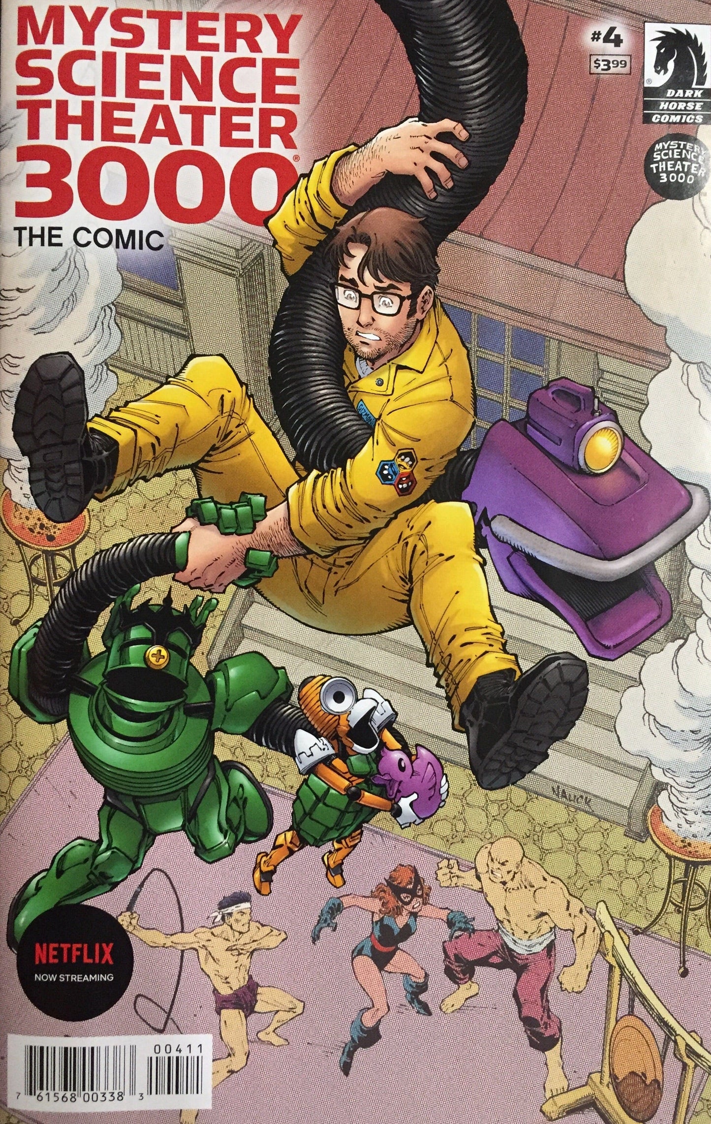 Dark Horse dark horse MYSTERY SCIENCE THEATER 3000 #4 CVR A NAUCK