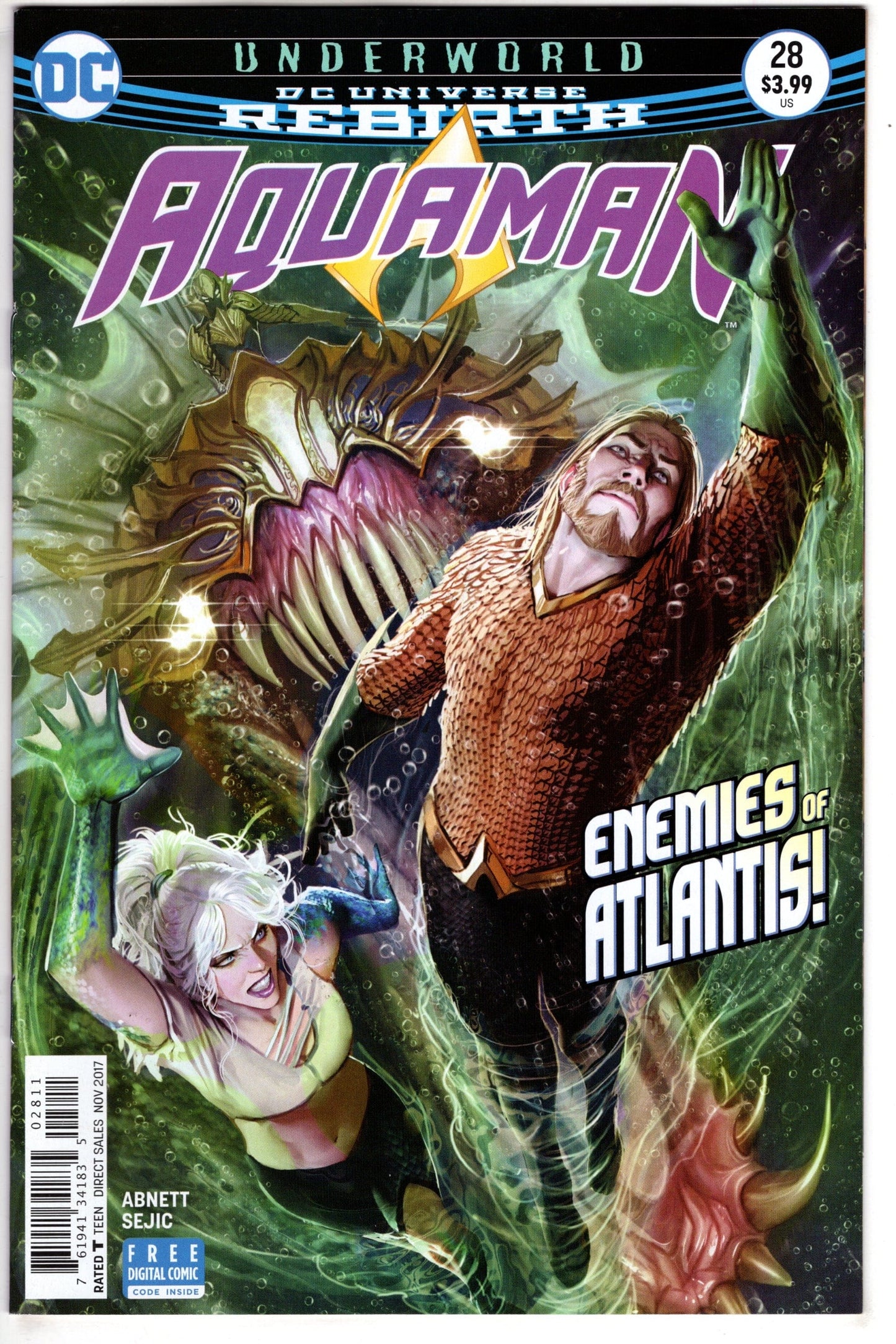 DC COMICS AQUAMAN #28