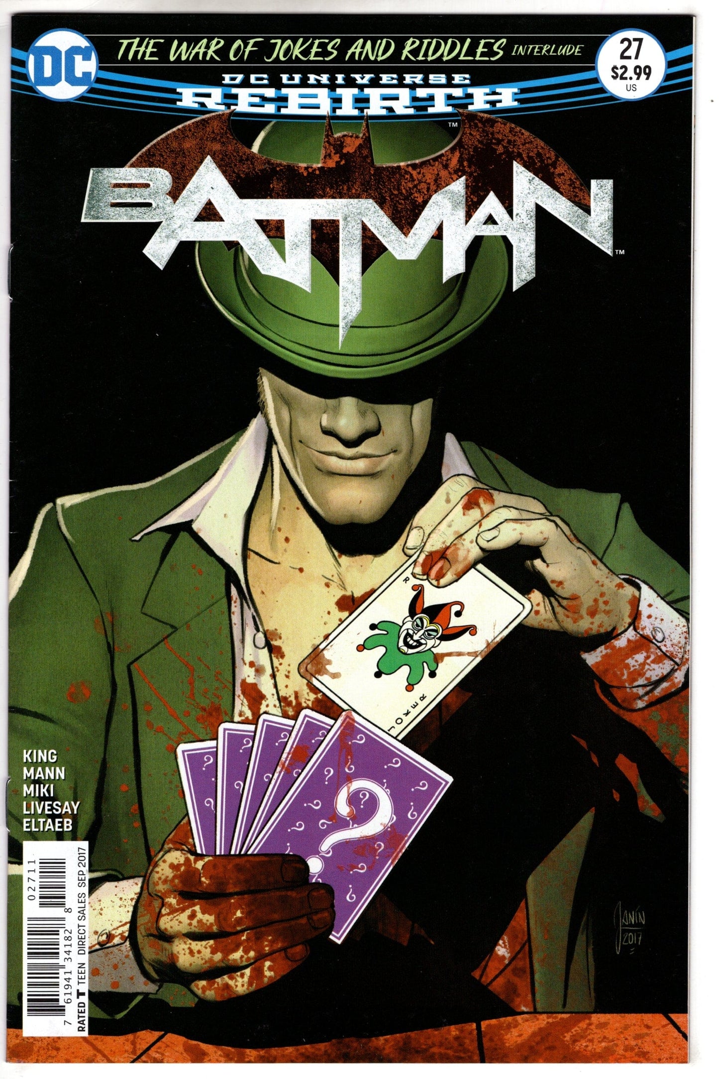 DC COMICS BATMAN #27