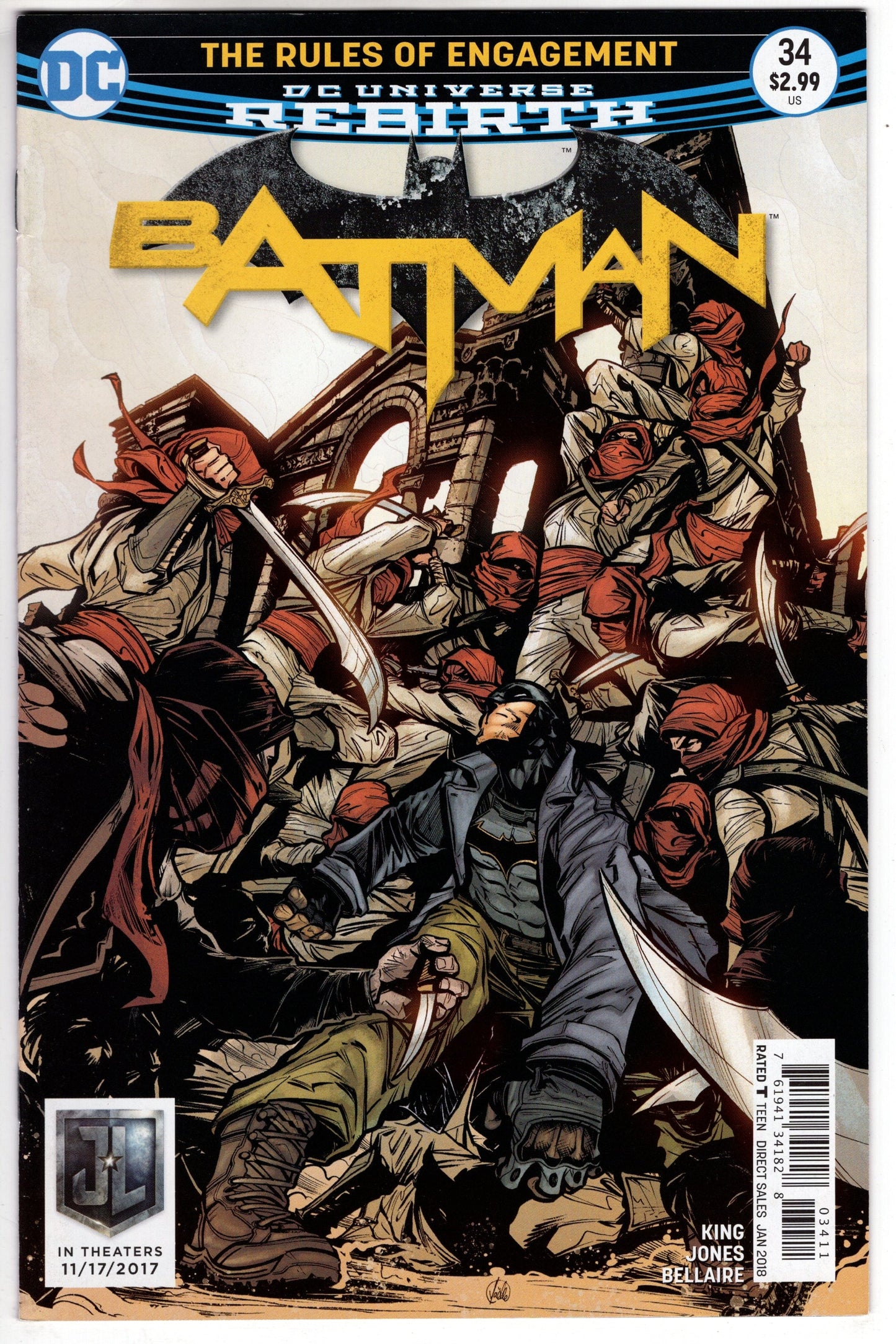 DC COMICS BATMAN #34