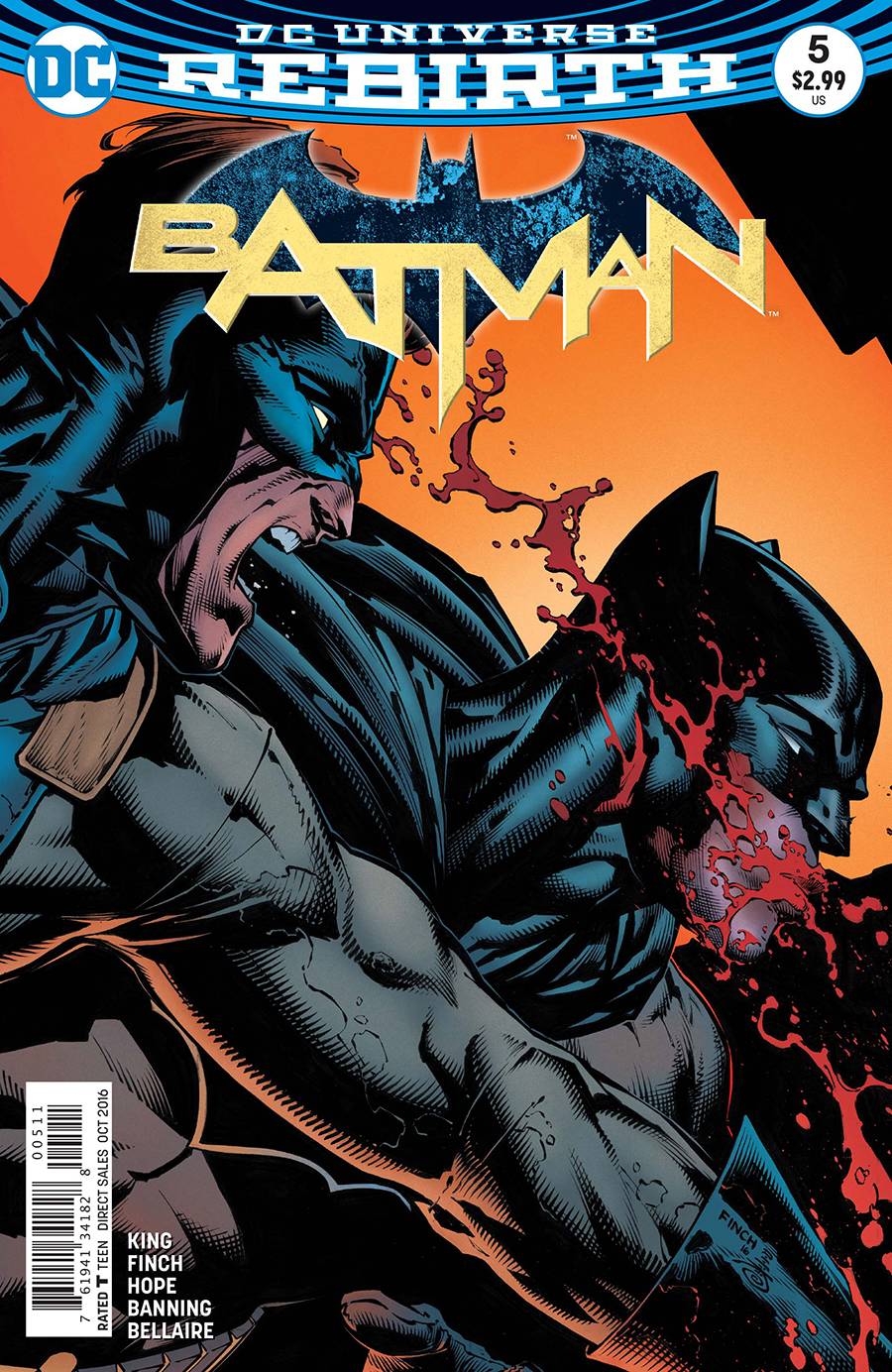 DC COMICS BATMAN #5