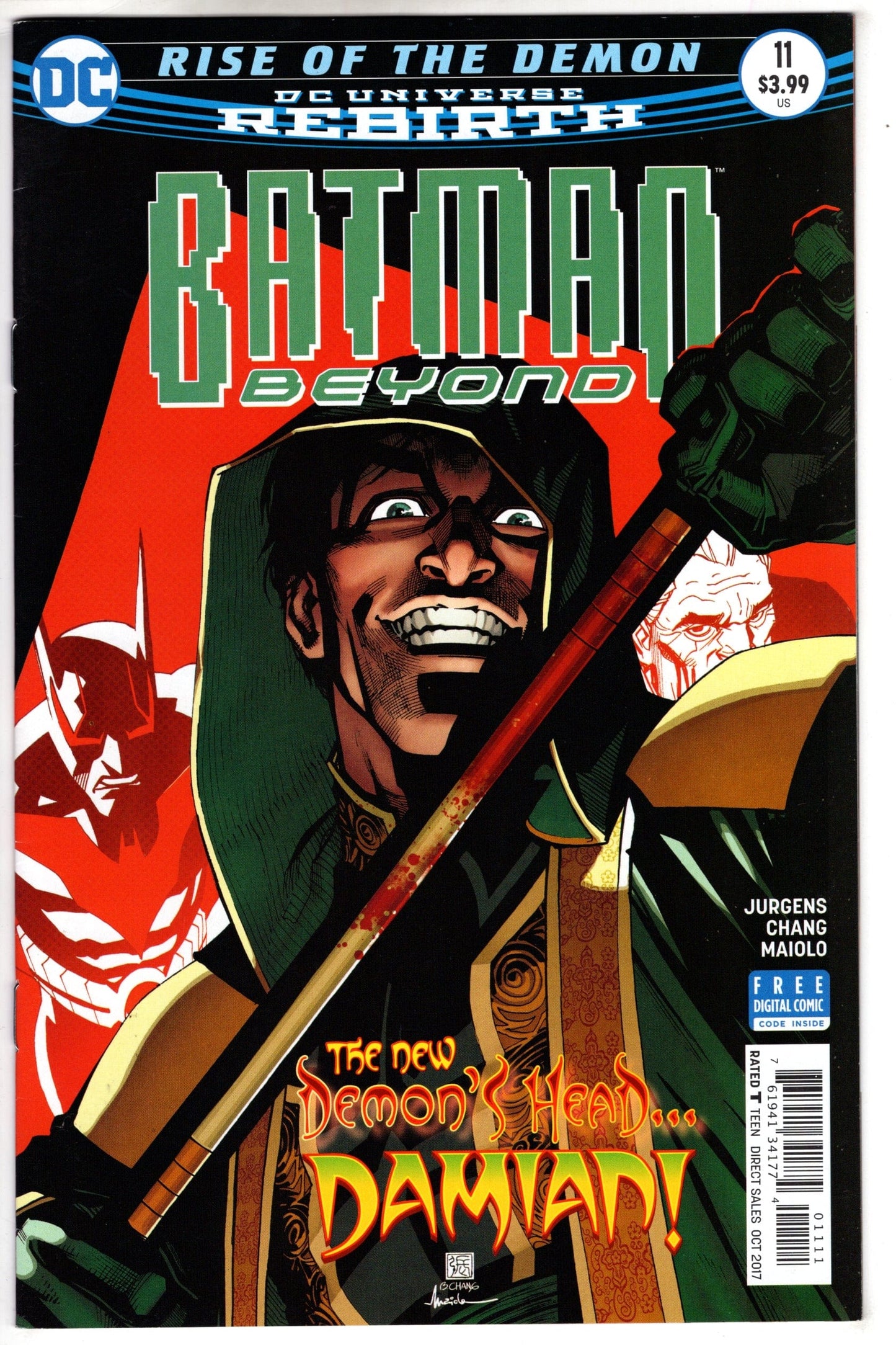 DC COMICS BATMAN BEYOND #11