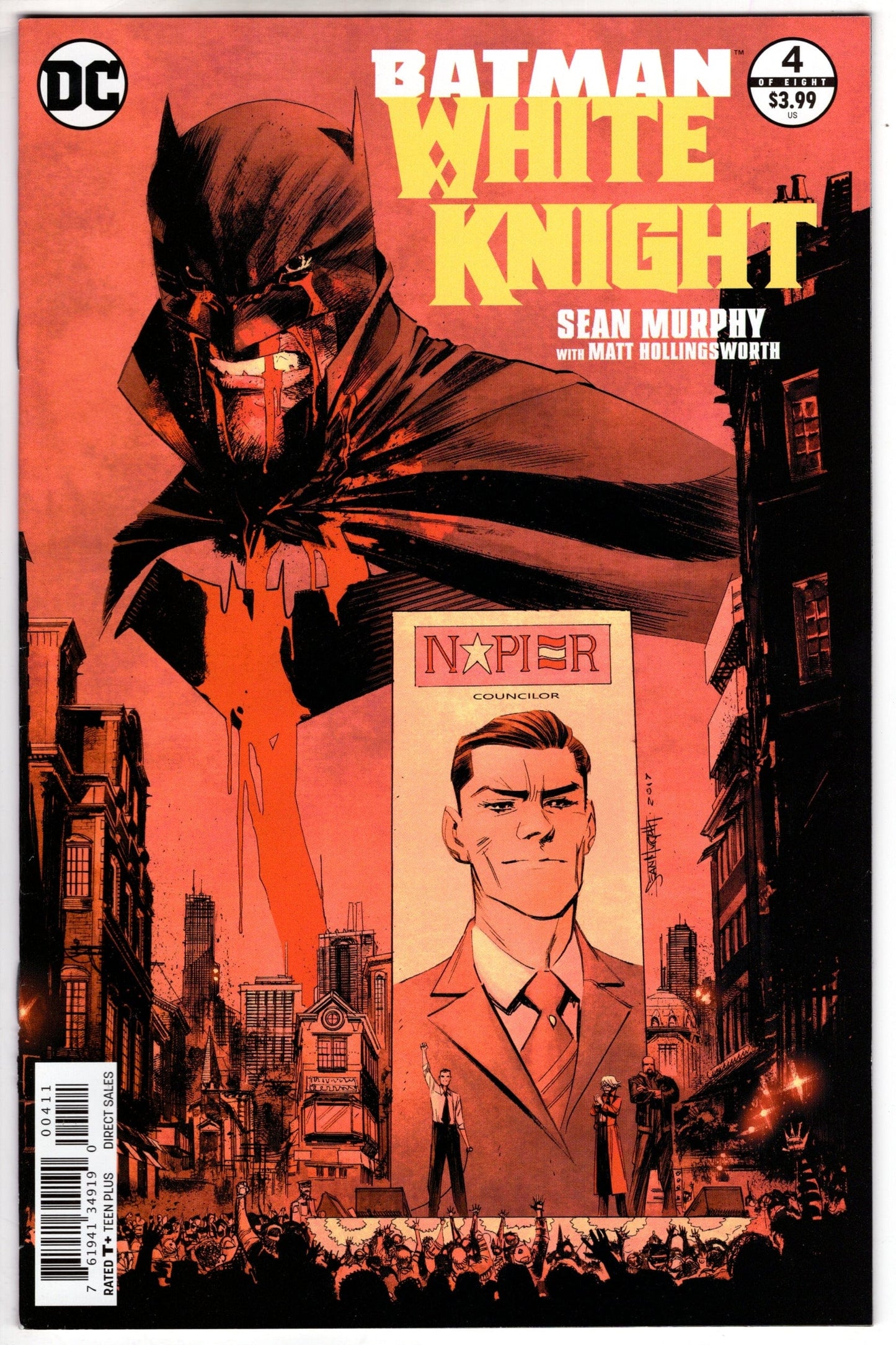 DC COMICS BATMAN WHITE KNIGHT #4 (OF 8)