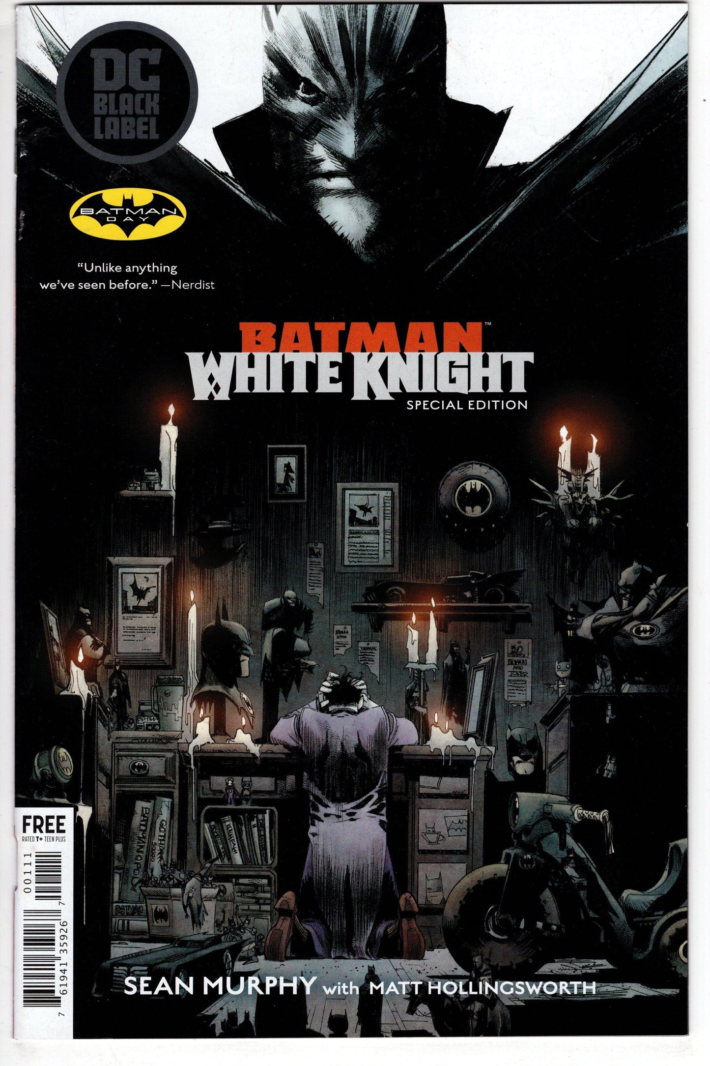 DC COMICS BATMAN WHITE KNIGHT BATMAN DAY 2018 #1 SPECIAL ED