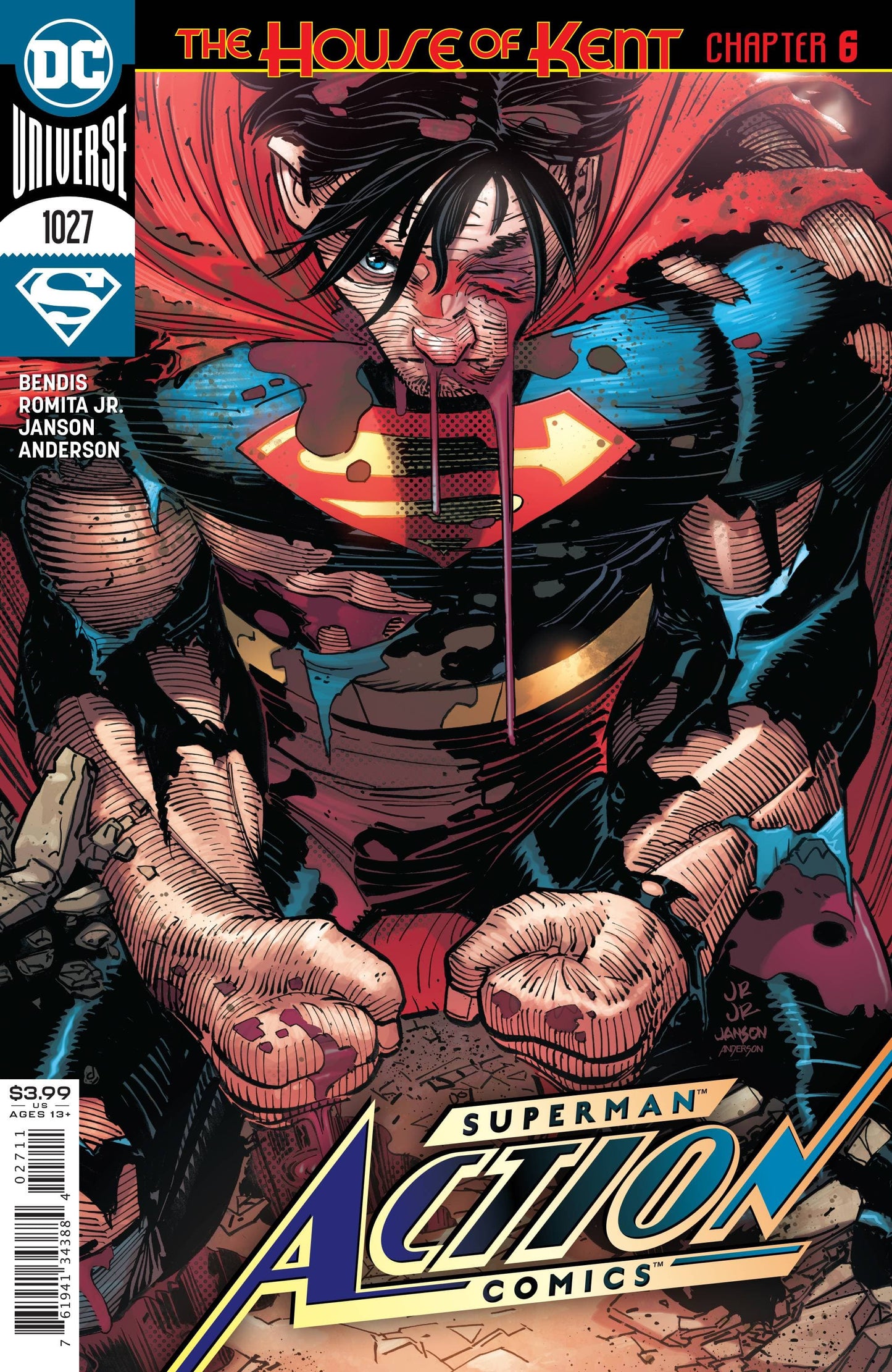 DC COMICS COMIC BOOK ACTION COMICS #1027