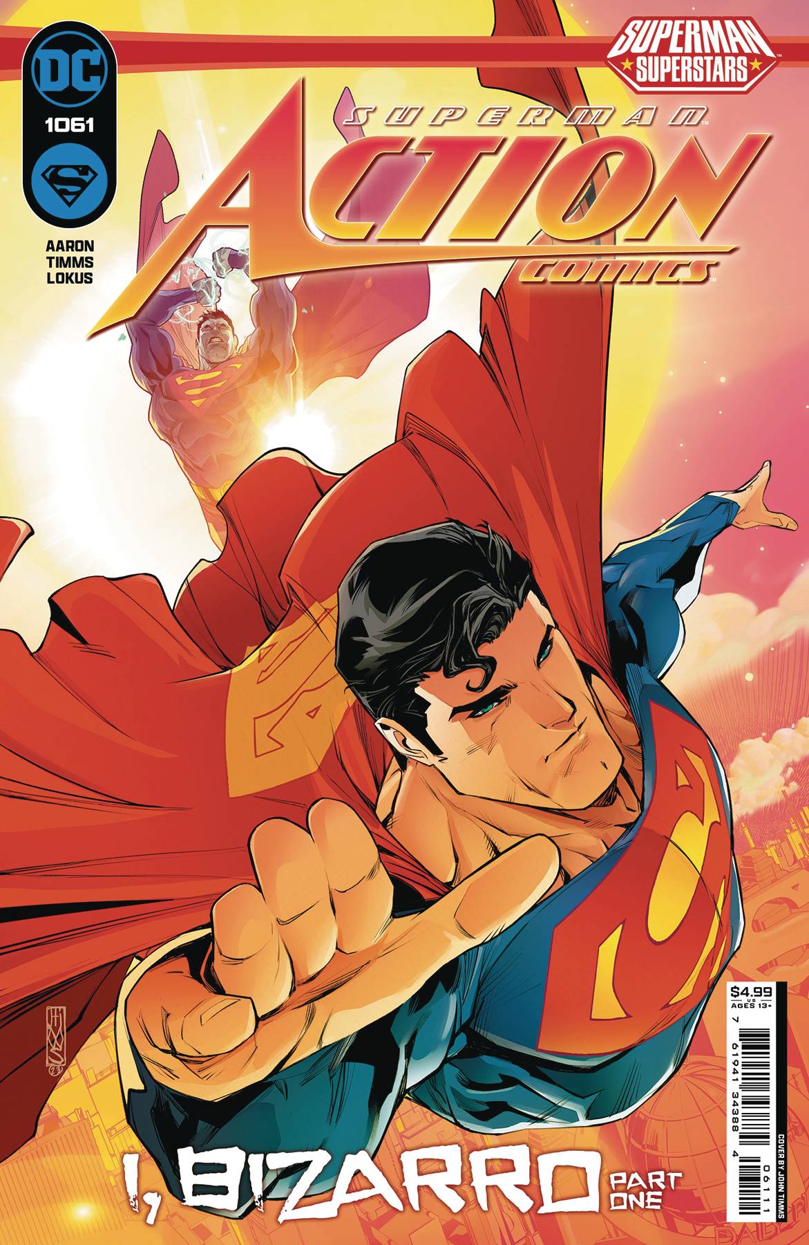 DC COMICS COMIC BOOK ACTION COMICS #1061 CVR A JOHN TIMMS