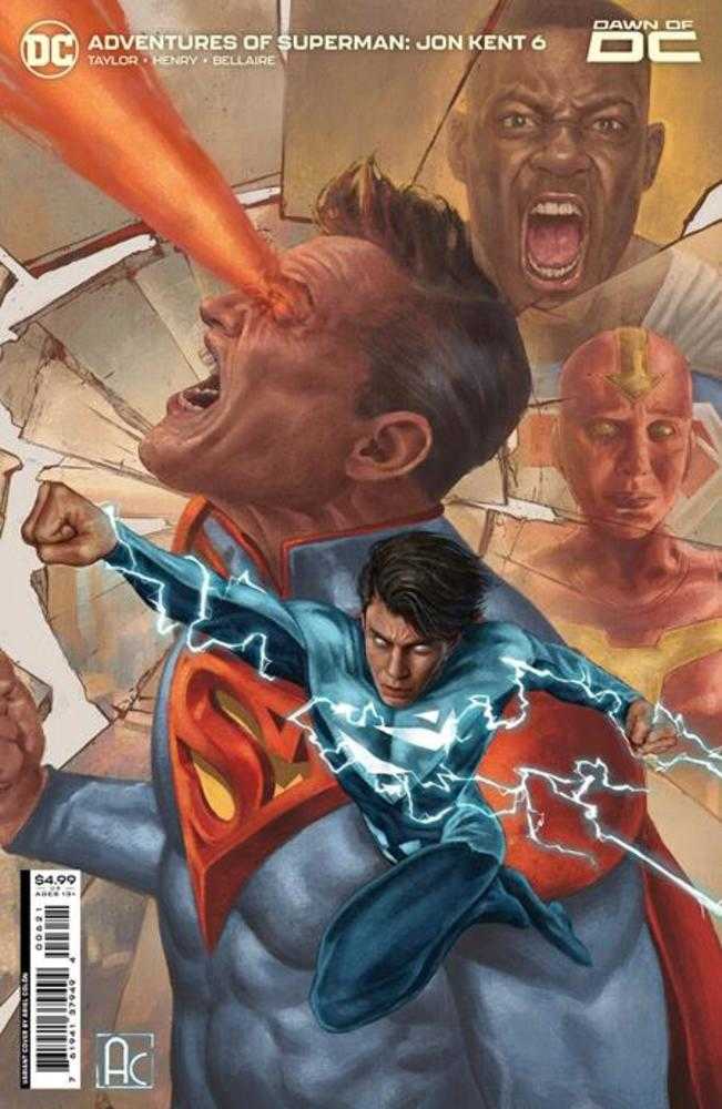 DC Comics COMIC BOOK Adventures Of Superman Jon Kent #6 (Of 6) Cover B Ariel Colon Card Stock Variant