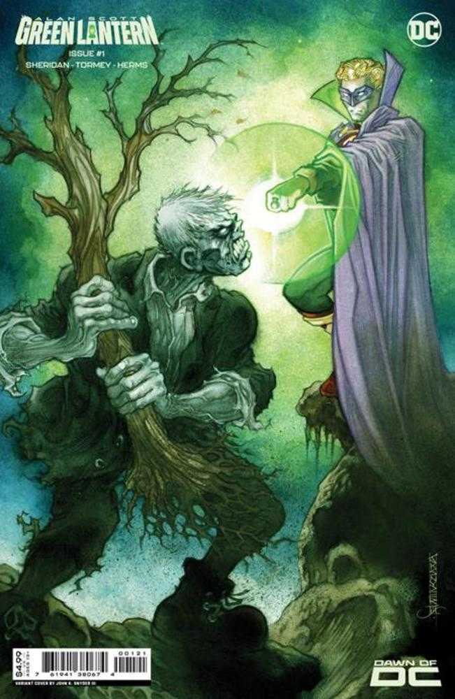 DC Comics COMIC BOOK Alan Scott The Green Lantern #1 (Of 6) Cover B John K Snyder III Card Stock Variant