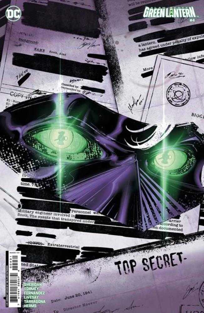 DC Comics COMIC BOOK Alan Scott The Green Lantern #4 (Of 6) Cover C 1 in 25 Skylar Patridge Card Stock Variant