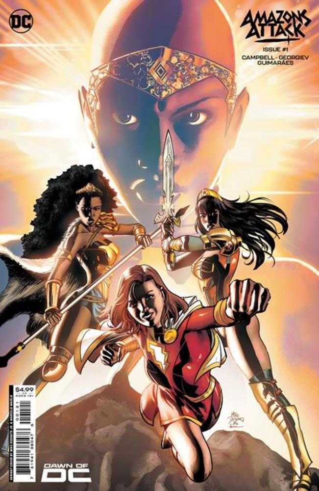 DC Comics COMIC BOOK Amazons Attack #1 Cover B Mike Deodato Jr Card Stock Variant