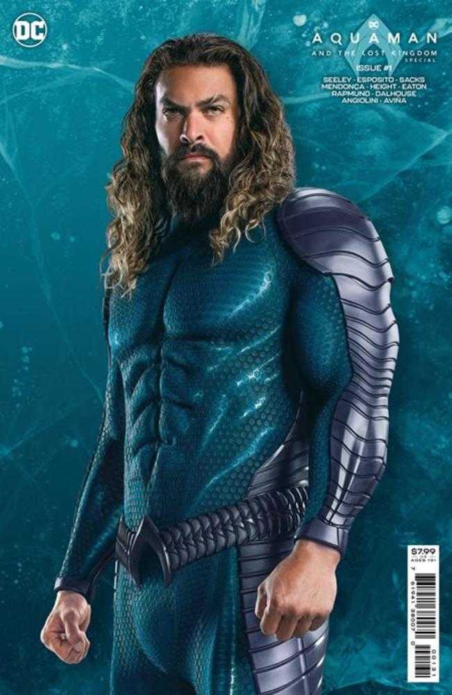 DC Comics COMIC BOOK Aquaman And The Lost Kingdom Special #1 (One Shot) Cover C Photo Card Stock Variant