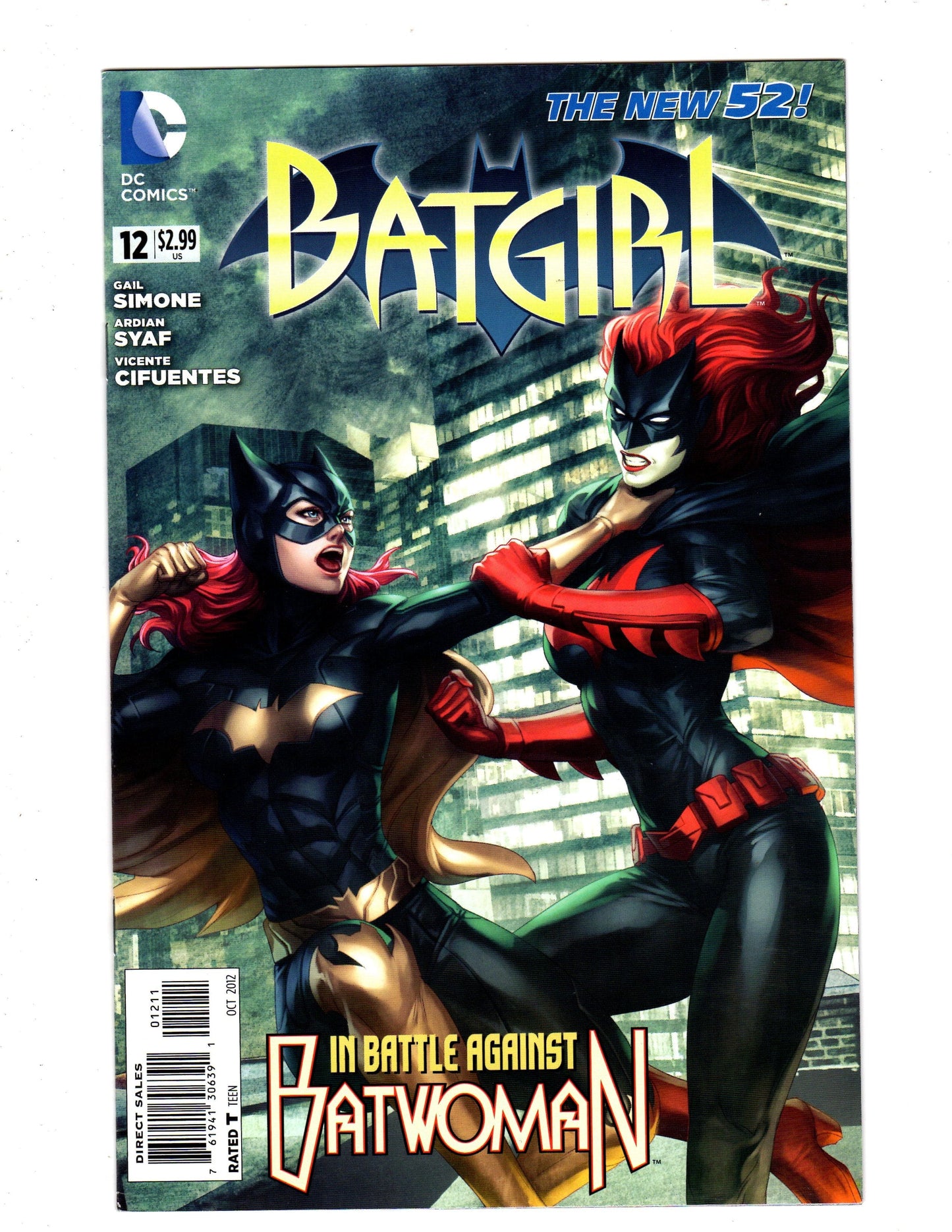 DC COMICS COMIC BOOK BATGIRL #12