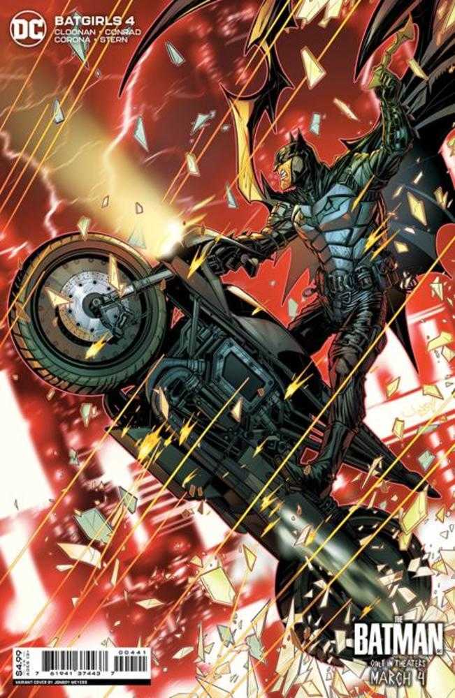 DC Comics COMIC BOOK Batgirls #4 Cover C Jonboy Meyers The Batman Card Stock Variant