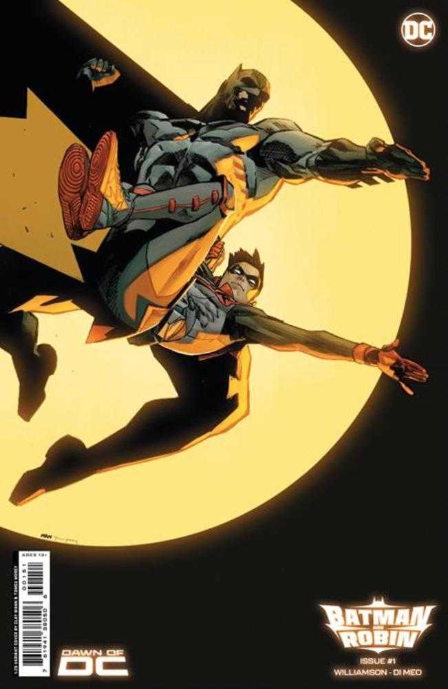 DC Comics COMIC BOOK Batman And Robin #1 Cover E 1 in 25 Clay Mann Card Stock Variant