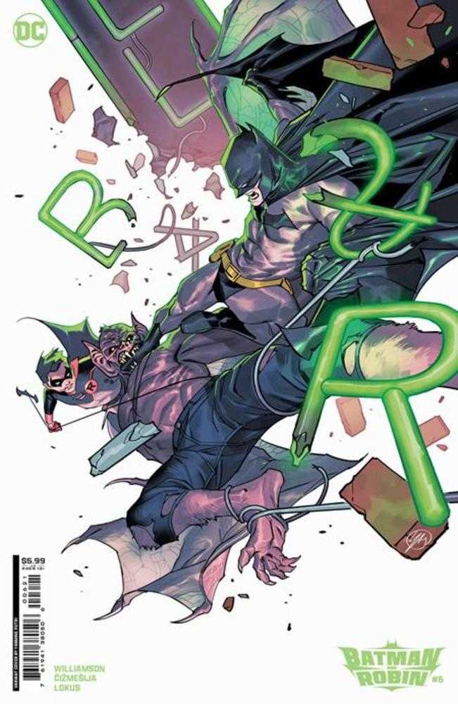 DC Comics COMIC BOOK Batman And Robin #6 Cover B Yasmine Putri Card Stock Variant