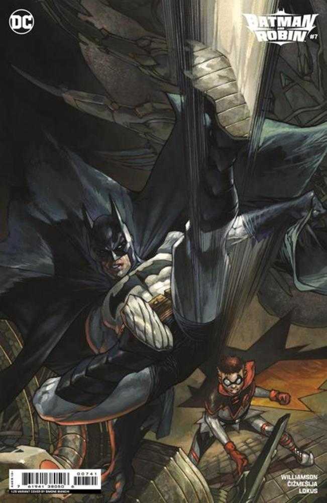 DC Comics COMIC BOOK Batman And Robin #7 Cover D 1 in 25 Simone Bianchi Card Stock Variant
