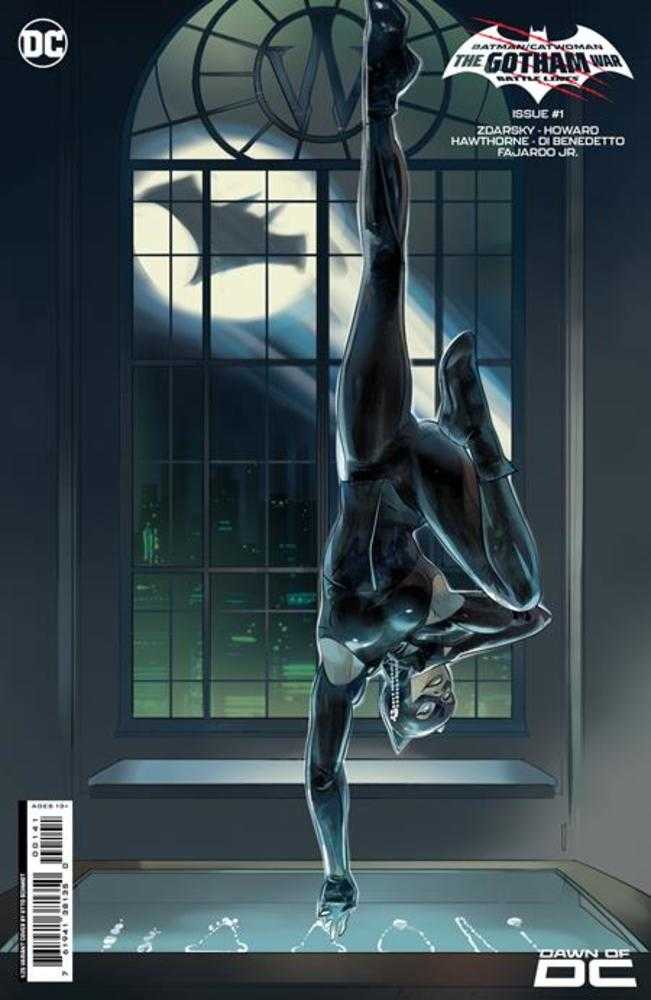 DC Comics COMIC BOOK Batman Catwoman The Gotham War Battle Lines #1 (One Shot) Cover F 1 in 25 Otto Schmidt Card Stock Variant