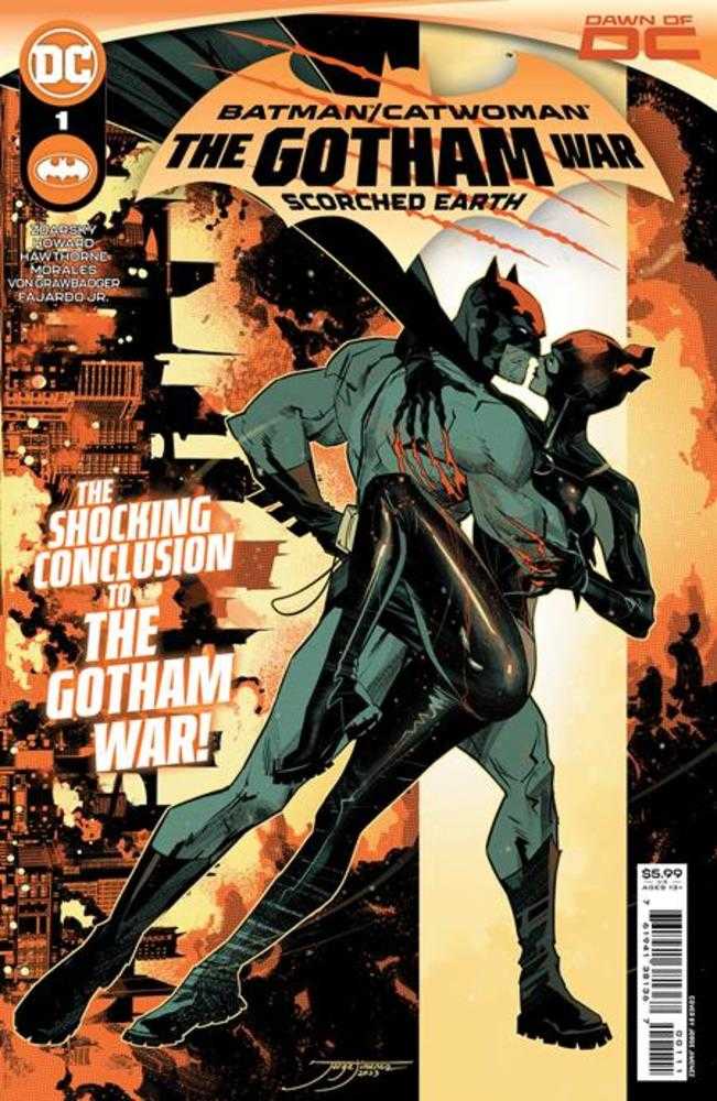 DC Comics COMIC BOOK Batman Catwoman The Gotham War Scorched Earth #1 (One Shot) Cover A Jorge Jimenez