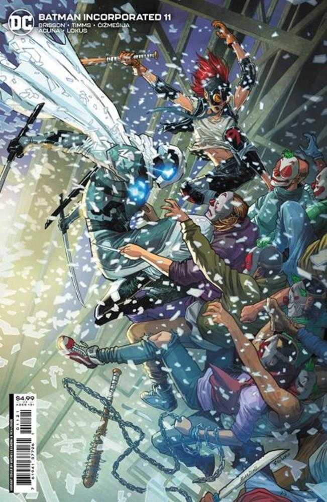 DC Comics COMIC BOOK Batman Incorporated #11 Cover B Michele Bandini Card Stock Variant