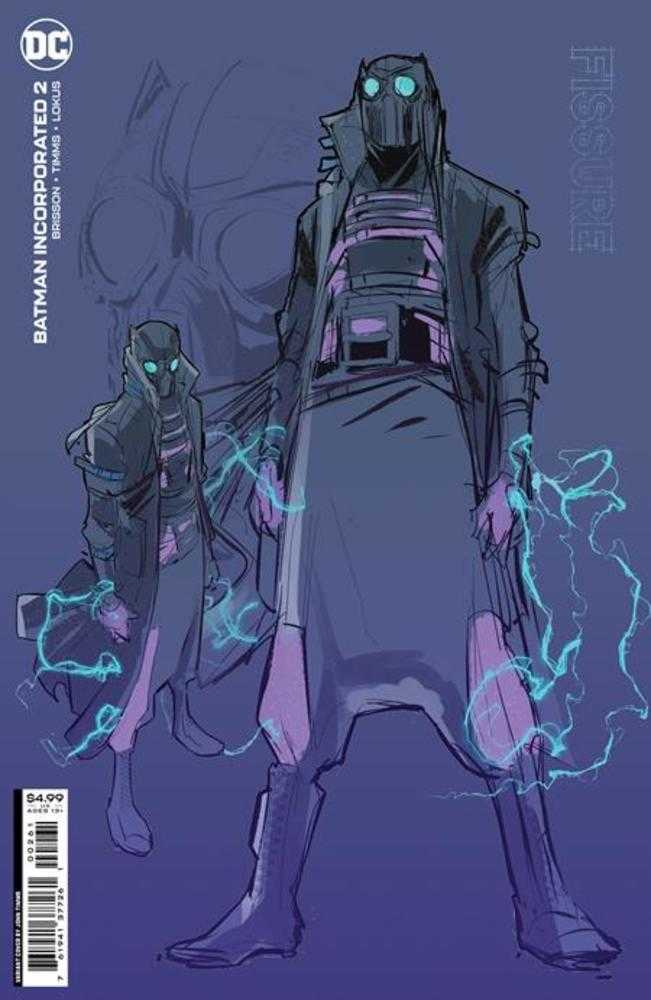 DC Comics COMIC BOOK Batman Incorporated #2 Cover E John Timms Design Card Stock Variant