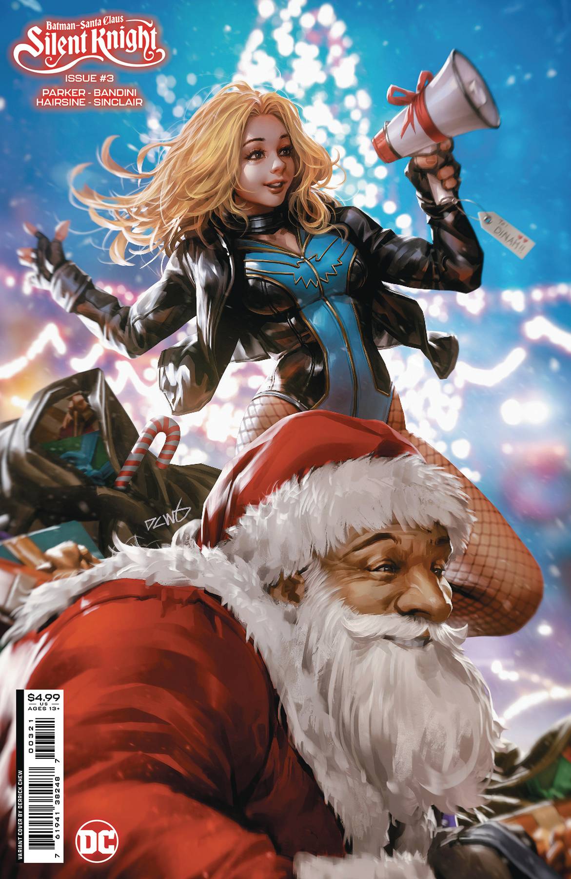 DC COMICS COMIC BOOK BATMAN SANTA CLAUS SILENT KNIGHT #3 (OF 4) CVR B CHEW CSV