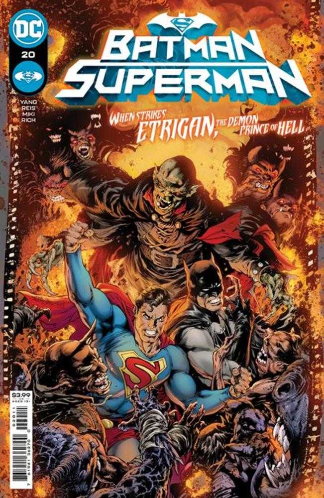 DC Comics COMIC BOOK Batman Superman #20 Cover A Ivan Reis & Danny Miki