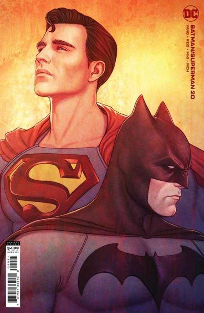 DC Comics COMIC BOOK Batman Superman #20 Cover B Jenny Frison Card Stock Variant
