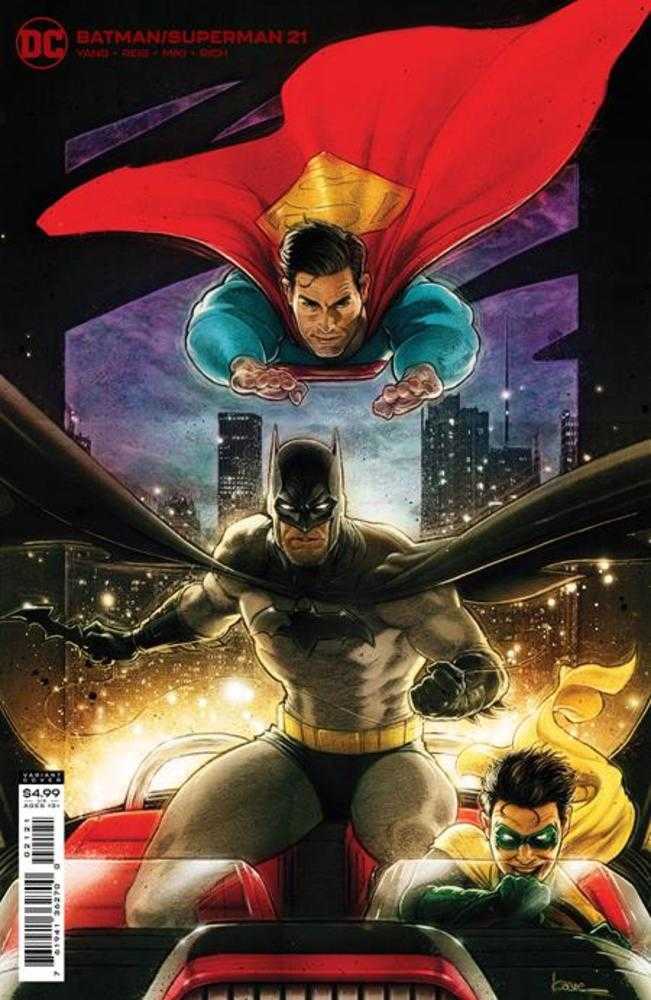 DC Comics COMIC BOOK Batman Superman #21 Cover B Kaare Andrews Card Stock Variant