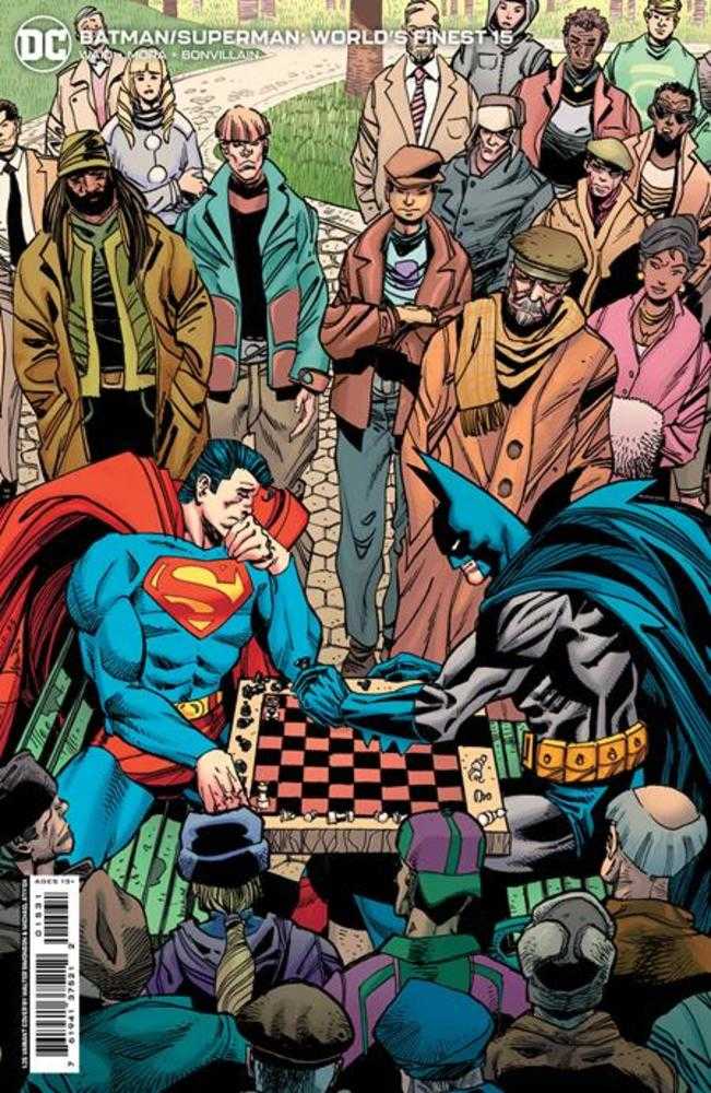 DC Comics COMIC BOOK Batman Superman Worlds Finest #15 Cover C 1 in 25 Walter Simonson & Laura Martin Card Stock Variant