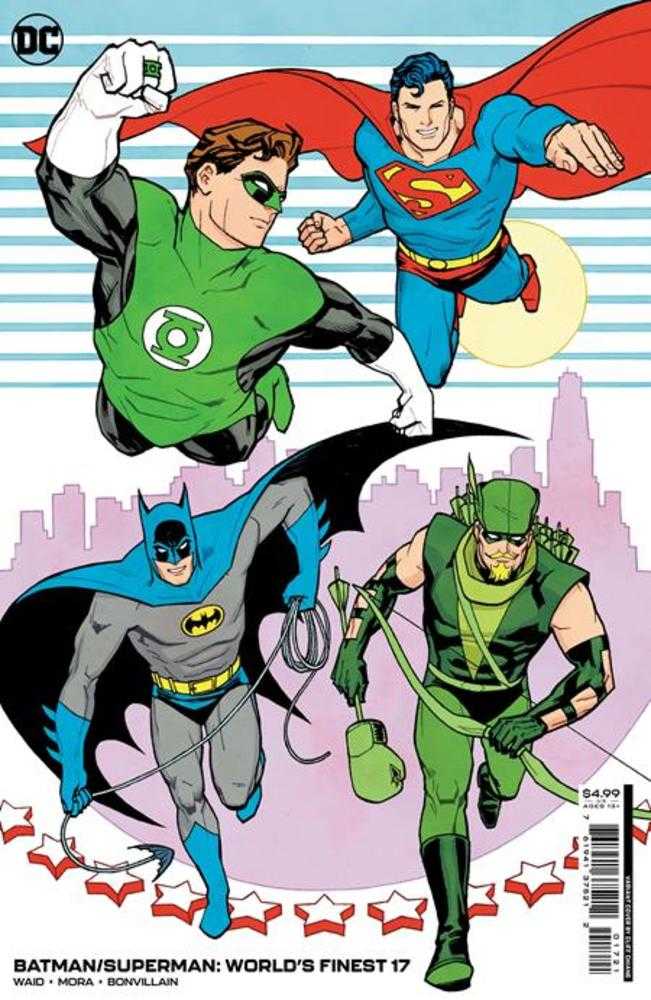 DC Comics COMIC BOOK Batman Superman Worlds Finest #17 Cover B Cliff Chiang Card Stock Variant