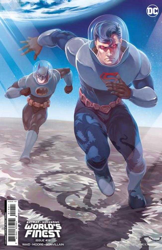 DC Comics COMIC BOOK Batman Superman Worlds Finest #19 Cover E 1 in 50 Helene Lenoble Card Stock Variant