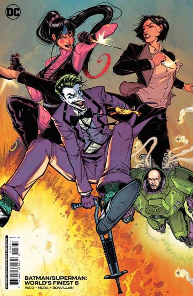 DC Comics COMIC BOOK Batman Superman Worlds Finest #8 Cover C 1 in 25 Travis Mercer Card Stock Variant