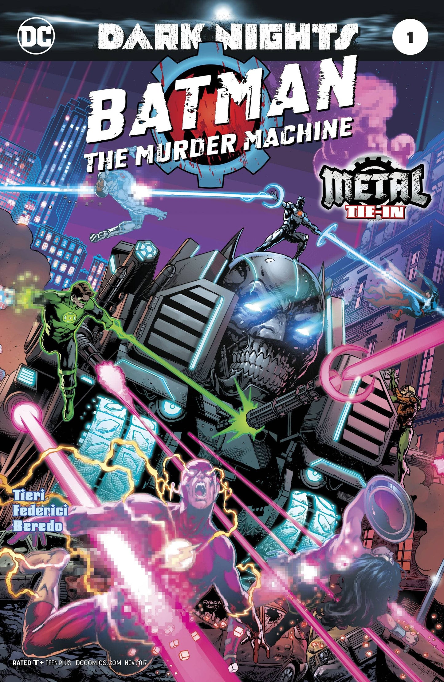 DC COMICS COMIC BOOK BATMAN THE MURDER MACHINE #1 (METAL)