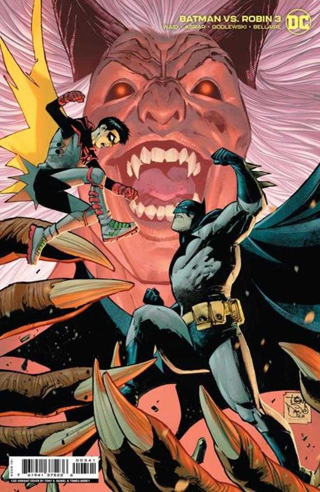 DC Comics COMIC BOOK Batman vs Robin #3 (Of 5) Cover F 1 in 50 Tony S Daniel Card Stock Variant