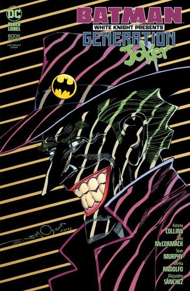 DC Comics COMIC BOOK Batman White Knight Presents Generation Joker #4 (Of 6) Cover C 1 in 25 Walter Simonson Variant (Mature)