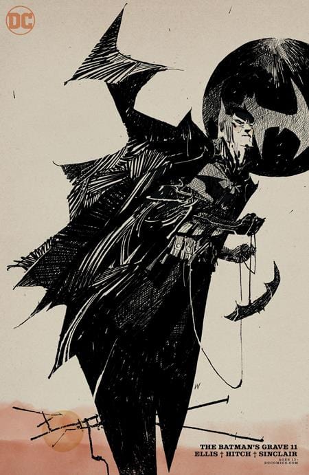 DC COMICS COMIC BOOK BATMANS GRAVE #11 (OF 12) CARD STOCK ASHLEY WOOD VAR ED
