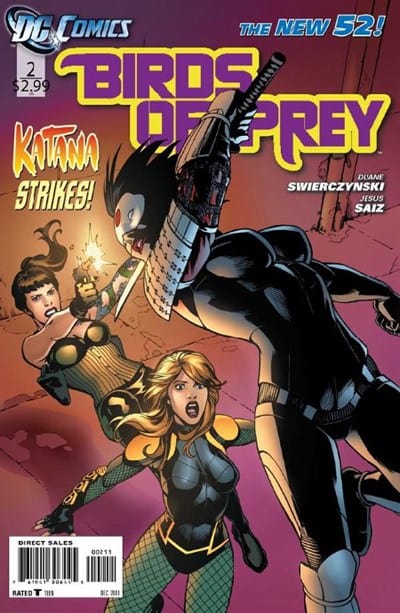DC COMICS COMIC BOOK BIRDS OF PREY #2