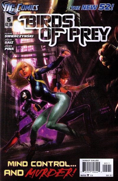 DC COMICS COMIC BOOK BIRDS OF PREY #5