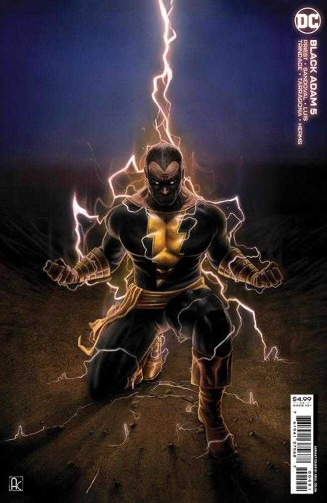 DC Comics COMIC BOOK Black Adam #5 Cover C Ariel Colon Card Stock Variant